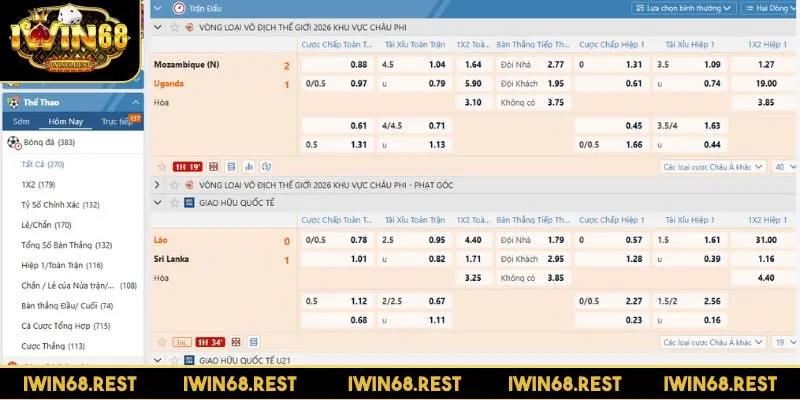 the-thao-iwin68-thong-tin